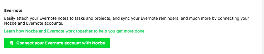 Rappels Evernote